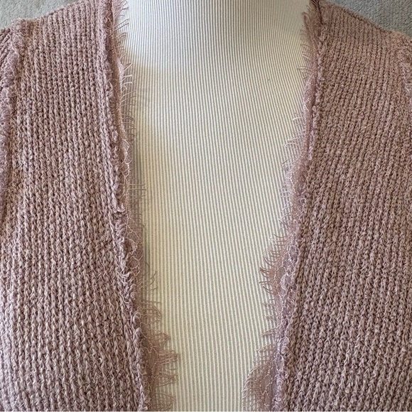 Vocal Studded Lace Military Boho Cardigan Wmn’s S - Picture 7 of 16